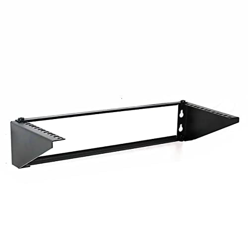 AEONS 4U 19-Inch Foldable Vertical & Horizontal Wall Mount Bracket Server Rack for Computer Network IT Studio Equipment Low-Profile Wallmount Black - style: 4U-LW