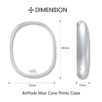Sonix Protective Case for AirPods Max 2 & 1 | Headphones Cover | Clear - color: Clear