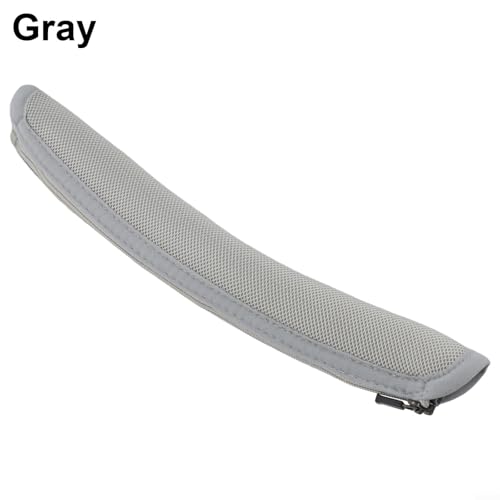 Soft Mesh Headbands Covers For SONY WH-1000XM6, Breathable Replacements Pads Cushion With Zipper For Easy Cleaning, Protective Headphone Accessory To Reduce Pressure Black/Gray(Gray) - size: Gray