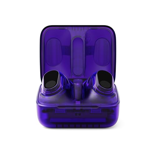 Sony INZONE Buds Wireless Noise Cancelling Gaming Earbuds, Glass Purple | Perfect for PlayStation® 5, PC/PS5/Switch/Mobile, 48Hr Battery with Case, Low Latency 2.4GHz USB-C Dongle, Truly Wireless