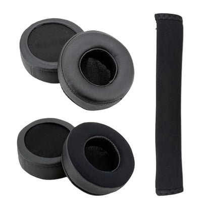 Headband Cushion Cover Compatible with 240 Over-Ear Headphone, No Wobble Zipper Slider, with Hanging Loop, Headphone Replacement Head Beam Sleeve Headband Cover - color: headband cover