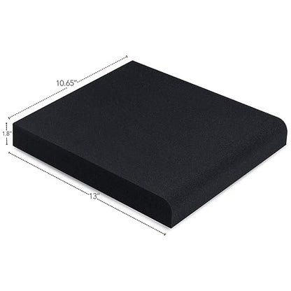 Studio Monitor Isolation Pads Pair, Reduce Vibrations Fits 6.5-8 Inch Large Speakers & Most Stands Pair | SMPad 8