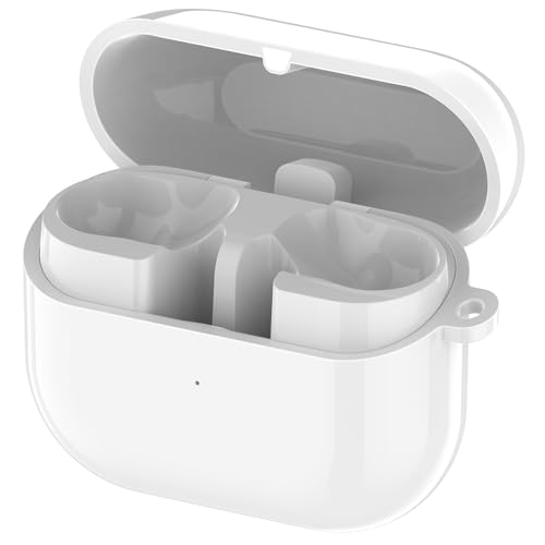 Charging Case Inended for Samsung Galaxy Buds 3 Pro,Replacement Charger Station with USB C Cable Wired Earbuds Charger Case Dock Stand Cradle Cover (White) - color: White