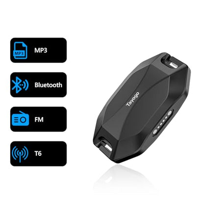 Bone Conduction Swimming Headphones, IPX8 Waterproof Open-Ear Headphones | 32GB MP3 Player & Bluetooth 5.4 & FM Radio, Underwater Headphones for Swimming, Compatible with Tayogo T6 transmitter