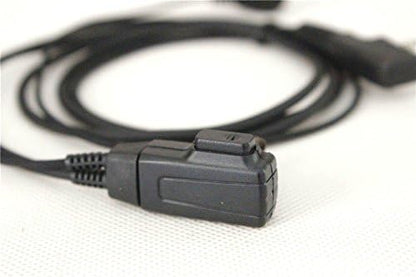NSKI 2Pcs Air Acoustic Earpiece Headset for Two Way Radios UV-5R UV-B6 BF-888S UV-B6 UV-B5 Walkie Talkies 2-Pin Jack