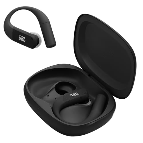 JBL Endurance Peak 4 True Wireless Noise Cancelling Sport Earbuds Bundle with gSport Case (Black) - color: Black