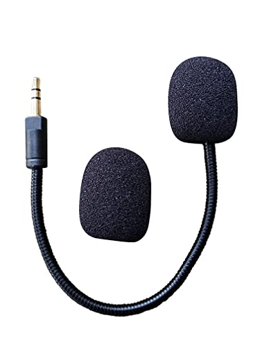 TNE Electra V2 Mic Replacement Detachable Game Microphone Boom for Razer Electra USB V2 PS4 Pro PS5 Xbox One X Computer PC Gaming Headsets 3.5mm Jack Noise Cancelling