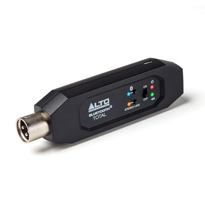 Alto BTTOTALMK2 Bluetooth Receiver with XLR | Rechargeable XLR Receiver for Mixing Desks, Audio Mixer Setups, and Active PA Systems - style: Bluetooth Total MK2