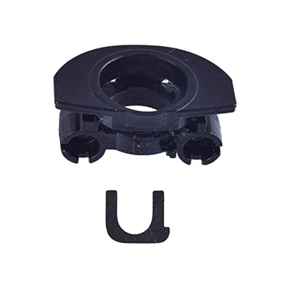 BestParts Black Plastic Hinge U Metal Replacement for Sony WH-1000XM4 Right | Black Plastic Hinge Swivel + XM4 U Shaped Metal Hinge Lock Grove Replacement for Sony WH-1000XM4 WH1000XM4 Headphone (Right)