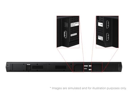 Samsung B-Series Soundbar HW-B630F 3.1 ch DTS Virtual:X Soundbar with Subwoofer (2025 Model) One Remote Control, Voice Enhance Mode, Adaptive Sound - style: HW-B630F
