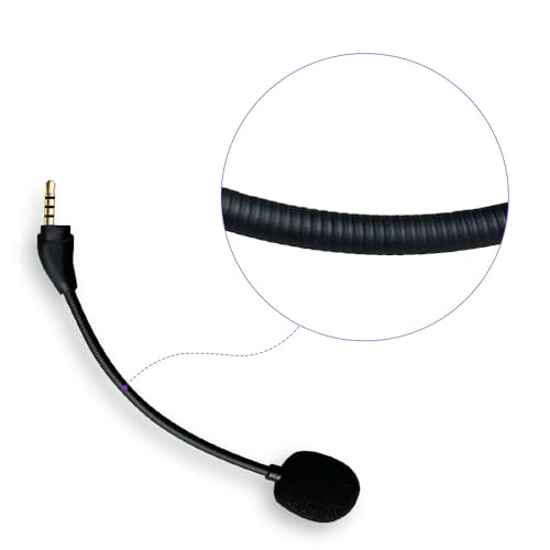 Replacement Mic Compatible with HyperX Cloud 3 Headsets