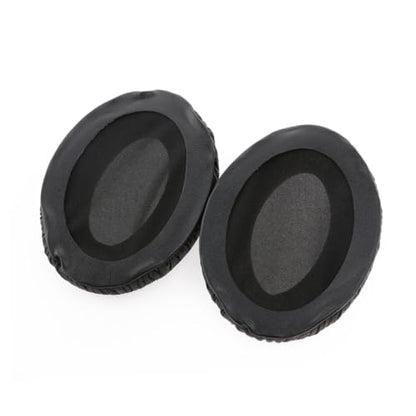 Replacement Ear Pads for Pro Headphones Black Pu Cushions Comfortable and Durable Design Enhances Bass Performance for Old Damaged Ear Pads