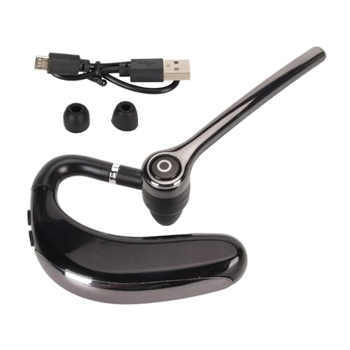 SUNGOOYUE Bluetooth Headset, Noise Cancelling 65 Hours Talking TimeHands Built in Mic Bluetooth 5.3 Earpiece for Driving Business Sports