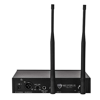 Nady W-1KU-LT-NEUS True Diversity 1000-Channel Professional UHF Lapel/lavalier Microphone Wireless System with Carrying Case - Autoscan - Automatic Transmitter Pairing - All Metal Construction - size: Single Transmitter, style: Lavalier Microphone System