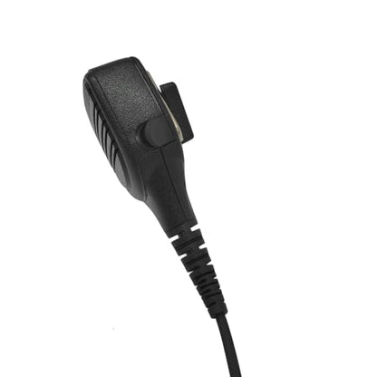 Radio Speaker Mic Shoulder Lapel Hand Microphone with 3.5mm Audio Jack Walkie Talkie Hands Free Mikes for Hyt Hytera BD 402 402i 502 502i 612i 482i 362i PD 506 TC508 (Black)