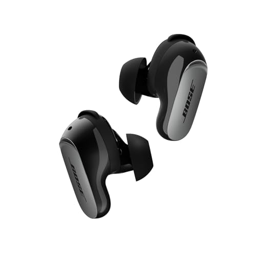 Bose QuietComfort Ultra Earbuds (2nd Gen) - Wireless Noise Cancelling Earbuds with Mic, Immersive Audio, USB-C Charging, Up to 6 Hours Battery, IPX4 Rating, Black - color: Black