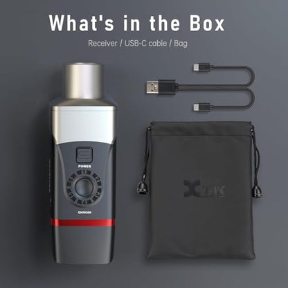 Xvive U35 Wireless Microphone System Receiver 5.8GHz Wireless XLR Receiver (U35 RX Only) - color: U35RX