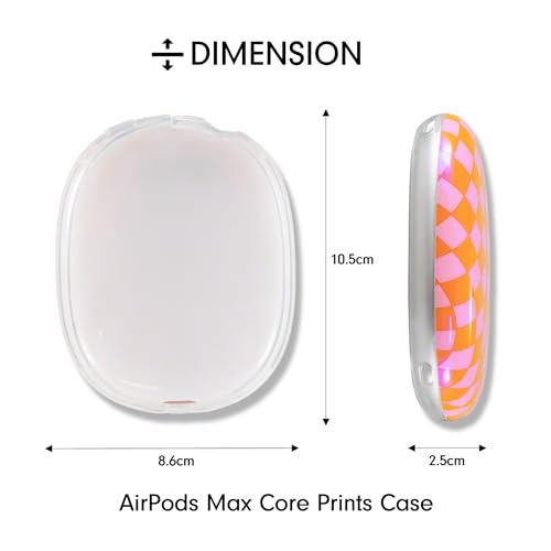 Sonix Protective Case for AirPods Max 2 & 1 | Headphones Cover | Checkmate Pink - color: Checkmate Pink