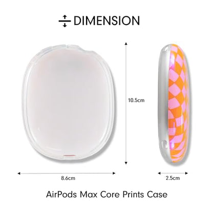 Sonix Protective Case for AirPods Max 2 & 1 | Headphones Cover | Checkmate Pink - color: Checkmate Pink