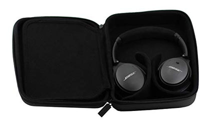 Navitech Black Heavy Duty Rugged Headphone Case Compatible with Sony Wireless WH-1000X M3