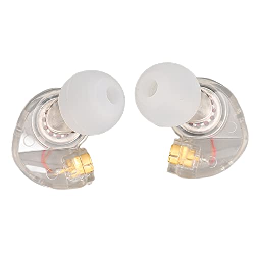 Earphone Head Replacement for SE215 SE315 SE535, Pluggable Detachable HiFi Earpiece Head,Sports Earphone Earbud Head, for Interface Cable(Transparent) - color: Transparent