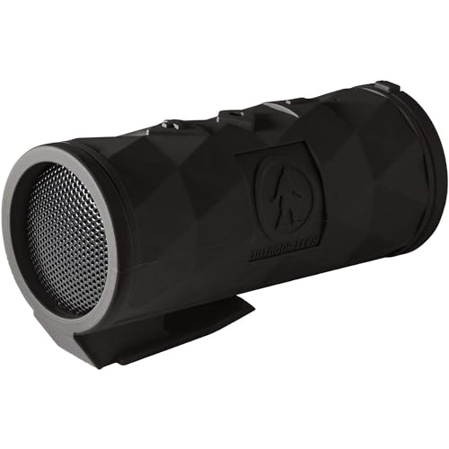 Outdoor Tech Buckshot 2.0 Bluetooth Speaker, Black - Portable Wireless Speaker, Rugged Waterproof IPX6 - Perfect for Biking, Boats, Camping, Hiking, Pool, Beach, Golf Cart - color: Black