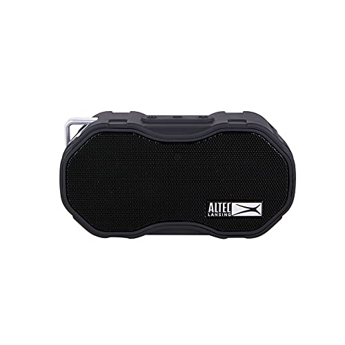 Altec Lansing - Portable Bluetooth Speaker, Waterproof IP67 - color: Black