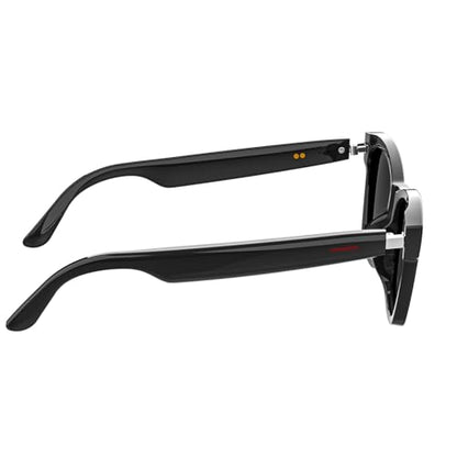 Smart Bluetooth Sunglasses for Men with Speakers Bluetooth Smart Eyeglasses Blue Tooth Audio Blue Light Safety Men's Sun Glasses for iPhone Android Outdoor Bluetooth Speaker Open Ear Headphones