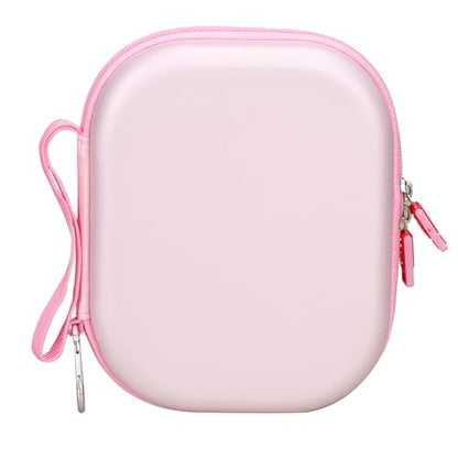 Mchoi Hard Case Suitable for JBL Tune 500BT / 510BT / 520BT On-Ear Wireless Bluetooth Headphone, Waterproof Shockproof Headphone Carrying Protective Cas, Pink, Case Only - color: Pink