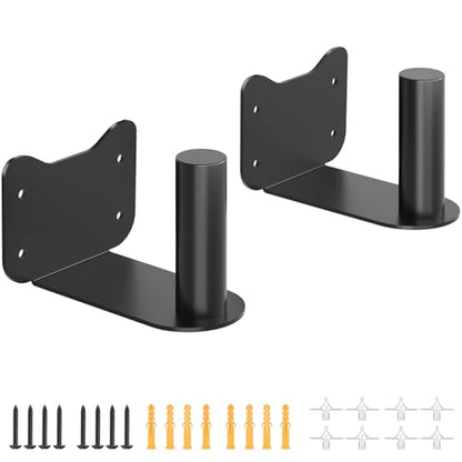 Pack of 2 Speaker Wall Mount for Bose S1 Pro Plus / S1 Pro, Wall Mount Speaker Bracket for Bose Speakers Mounting Bracket, Black
