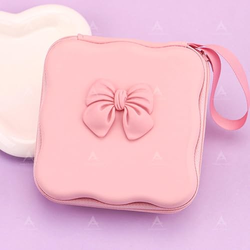 Charger Cover Storage Bag with Bow Tie Waves Design Travel | Bow Tie Waves Design Travel Organizer Case, Charger Cover Storage Bag