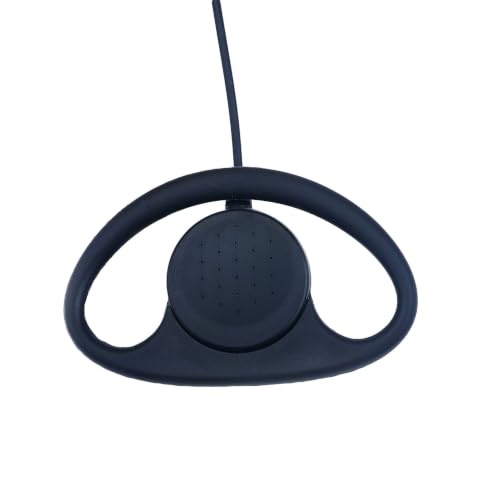 D-Ring Walkie Talkie Earpiece/Headset for CP200 CP200d CLS1410 CLS1110 CLS1413 CLS1450 Two Way Radio (Motorola) - color: Motorola