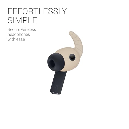 kwmobile Earbud Hooks Compatible with Samsung Galaxy Buds 3 FE - Set of 6X Earphone Holders for Running - Multicolor