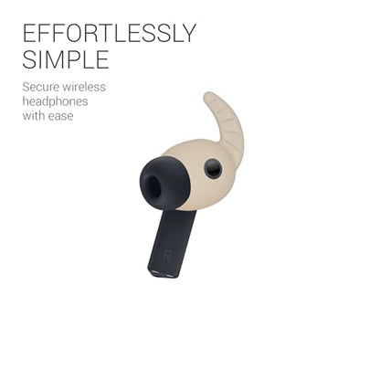 kwmobile Earbud Hooks Compatible with Samsung Galaxy Buds 3 FE - Set of 6X Earphone Holders for Running - Multicolor