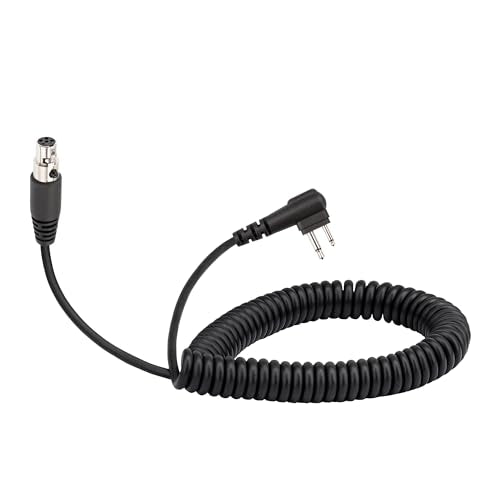 Arrowmax CABLE-AHDH00-M1 5-Pin Racing Headset Cable for Pit Crews Compatible with Motorola CP200D CP100D R2 DEP450 BPR40D CP200 CP185 BPR40 Yaesu FT-65 FT-25 FT-4X/V - color: Cable