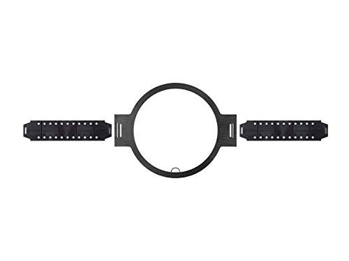 Monoprice Rough-in Speaker Bracket - For 8in Round Speakers, 10in Cutout Diameter, Black