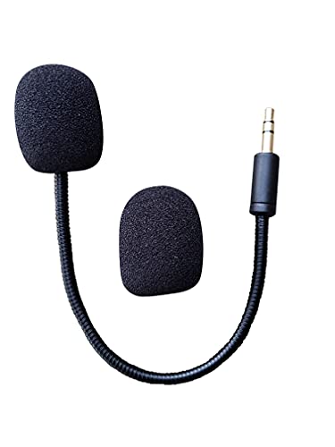 TNE Electra V2 Mic Replacement Detachable Game Microphone Boom for Razer Electra USB V2 PS4 Pro PS5 Xbox One X Computer PC Gaming Headsets 3.5mm Jack Noise Cancelling