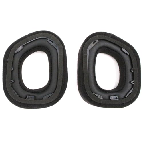 Replacement Ear Pads for Corsair HS80 RGB Wireless Headphones - Black