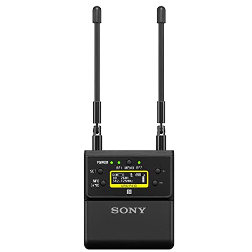 Sony UWP-D27 2-Person Camera-Mount Wireless Omni Lavalier Microphone System (UC25: 536 to 608 MHz) with 6Ave Cleaning Kit