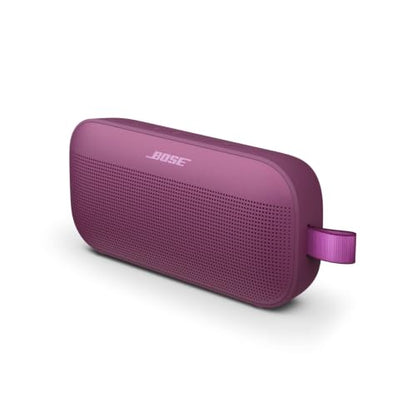 Bose SoundLink Flex Bluetooth Speaker (2nd Gen) - Portable Outdoor Speaker with Hi-Fi Audio, Waterproof and Dustproof, USB-C, Up to 12 Hours Battery Life, Rosewood Mauve - Limited Edition Color - color: Rosewood Mauve
