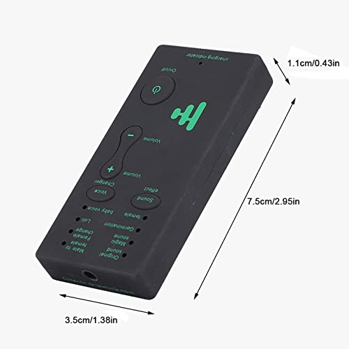 Portable Mini Voice Changer Live Broadcast Sound Card for Mobile Phone PC p0 s4 ps 5 and More , External Sound Card , No Drivers Needed , External Sound Card Audio Card Audio Card Live Card Phone Card