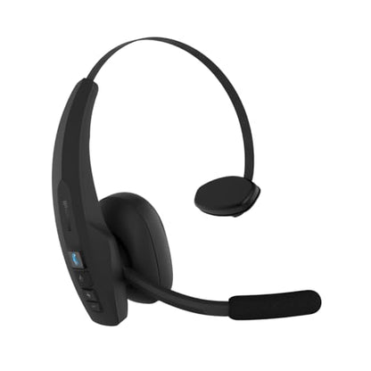BlueParrott Pro B350 Bluetooth Headset | 98% noise cancellation headset for professional drivers; premium comfort, 40 hr talk time