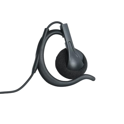 Walkie Talkie Earpiece with PTT Mic 2-Pin K-Type Headset Compatible with Baofeng UV-5R UV82 UV82HP BF-F8HP BF-888S Retc RT21 RT22 RT68 H777S Kenwood NX-1300 TK-3140 Two Way Radios,2 PCS ﻿