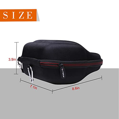 LLTGEM EVA Hard Case for Razer BlackShark V2 Pro/Razer BlackShark V2 X/SENZER SG500 Surround Sound Pro Gaming Headset - Travel Protective Carrying Storage Bag