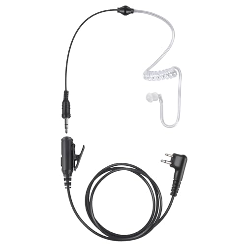 Renastar 2 Pin Ptt Mic Earpiece Two Way Radio Headset for Motorola Walkie Talkie CLS 1010 1040 dlr 1060 bpr40