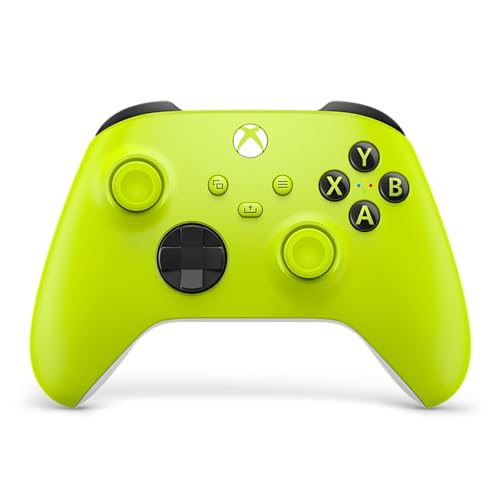 Xbox Wireless Gaming Controller | Electric Volt | Consoles, PCs, TVs, mobile, and more | Textured Grip | Wireless, Bluetooth, USB-C Connectivity - style: Electric Volt
