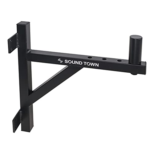 Sound Town 2-Pack Wall Mount Speaker Brackets, Fits 35mm Speaker Mounts (STWSD-F15A-PAIR) - size: F15A