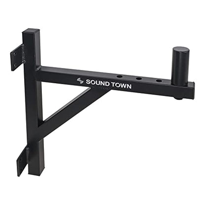 Sound Town 2-Pack Wall Mount Speaker Brackets, Fits 35mm Speaker Mounts (STWSD-F15A-PAIR) - size: F15A