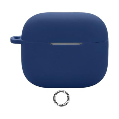 Ultra Thin Silicone Cover Shell Earphone Case Comfortable Touch for Scratch Protector Soft Touch - color: Dark Blue