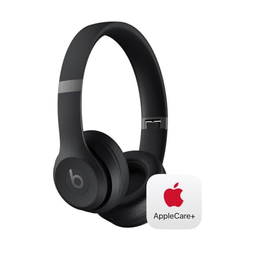 Beats Solo4 with AppleCare+ for Headphones (2 Years) - Matte Black - color: Matte Black, style: With AppleCare+